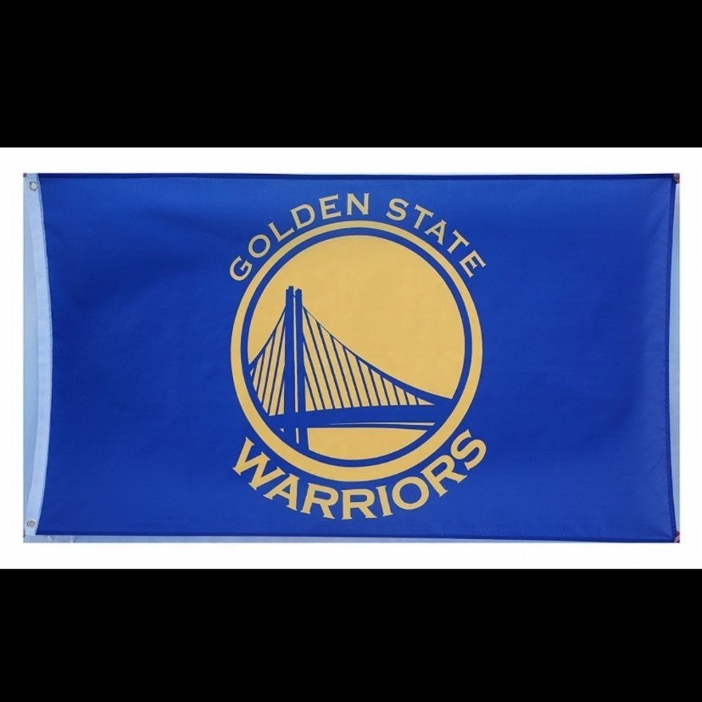 Golden State Warriors NBA Basketball Fan Cave Decor Garden Banner Flag 5'x3' New